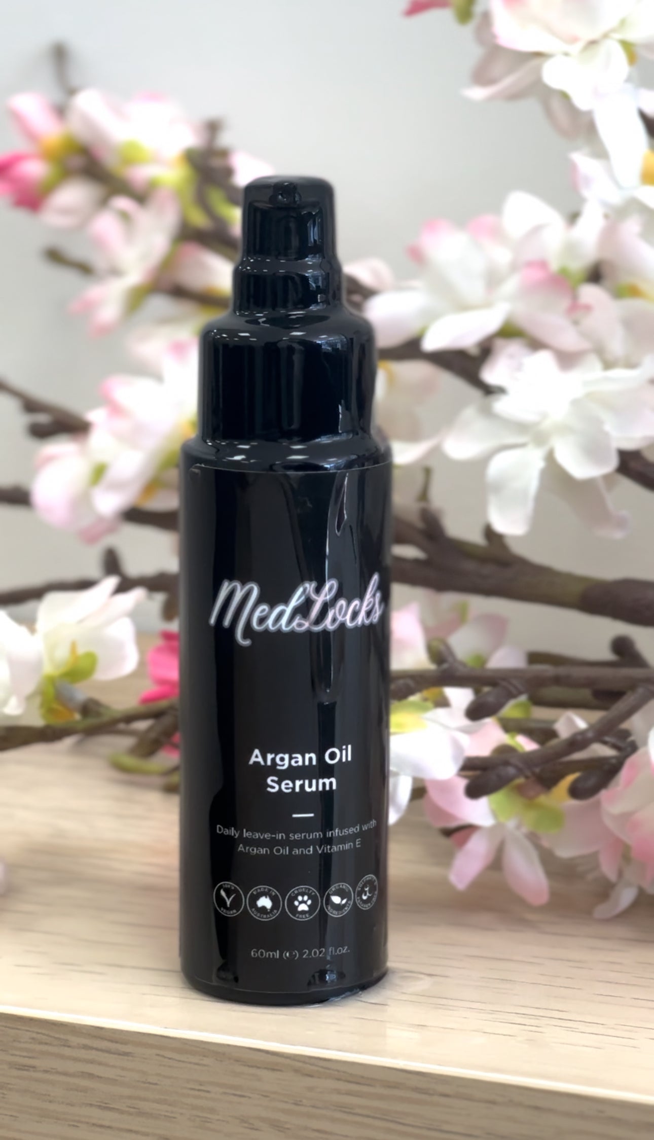 Medlocks Argan Oil Hair Serum 60ml