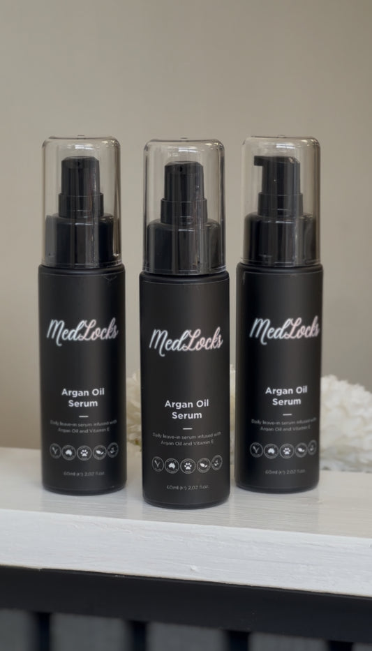 Medlocks Argan Oil Hair Serum 60ml